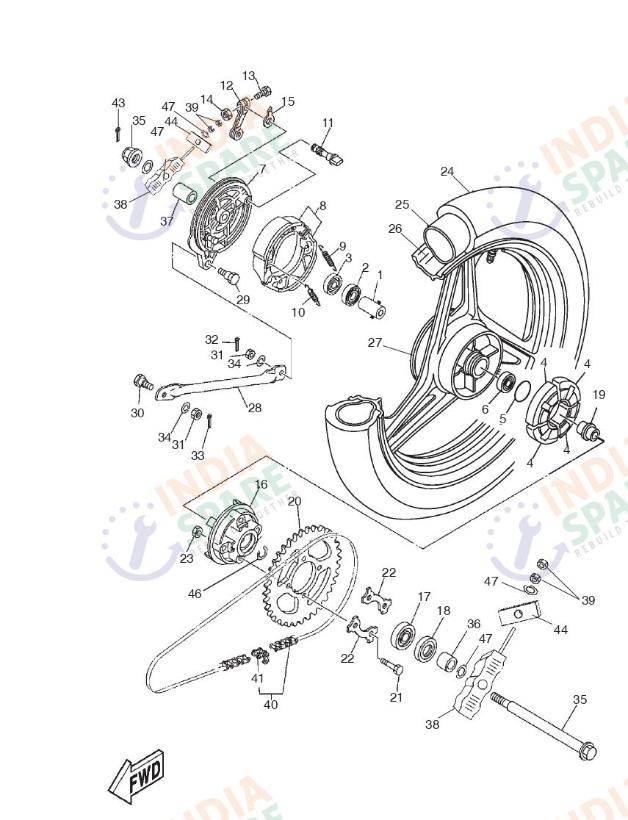 REAR WHEEL